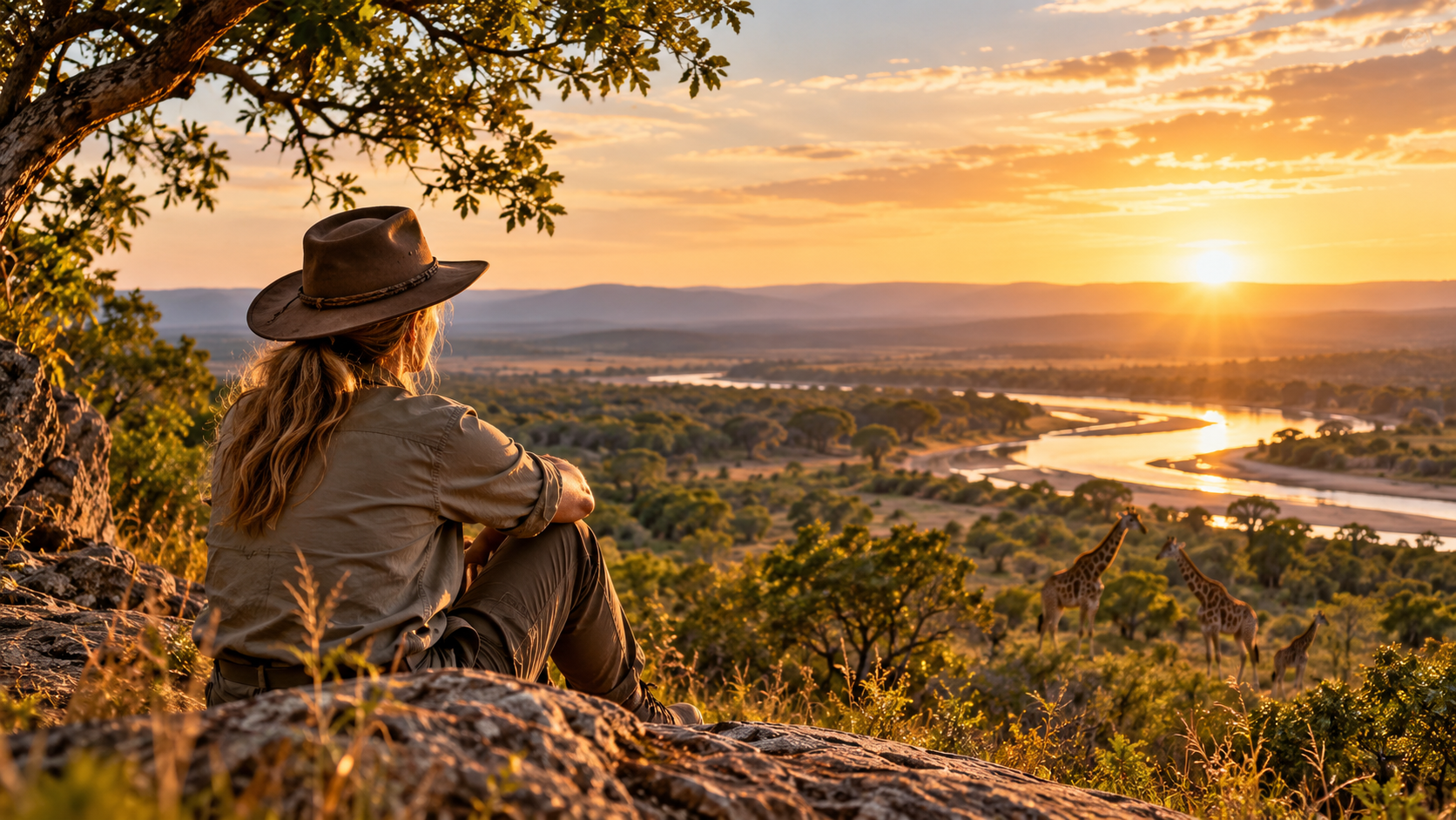 Earth FX conservation in Zambia journey overlooking a Zambian landscape