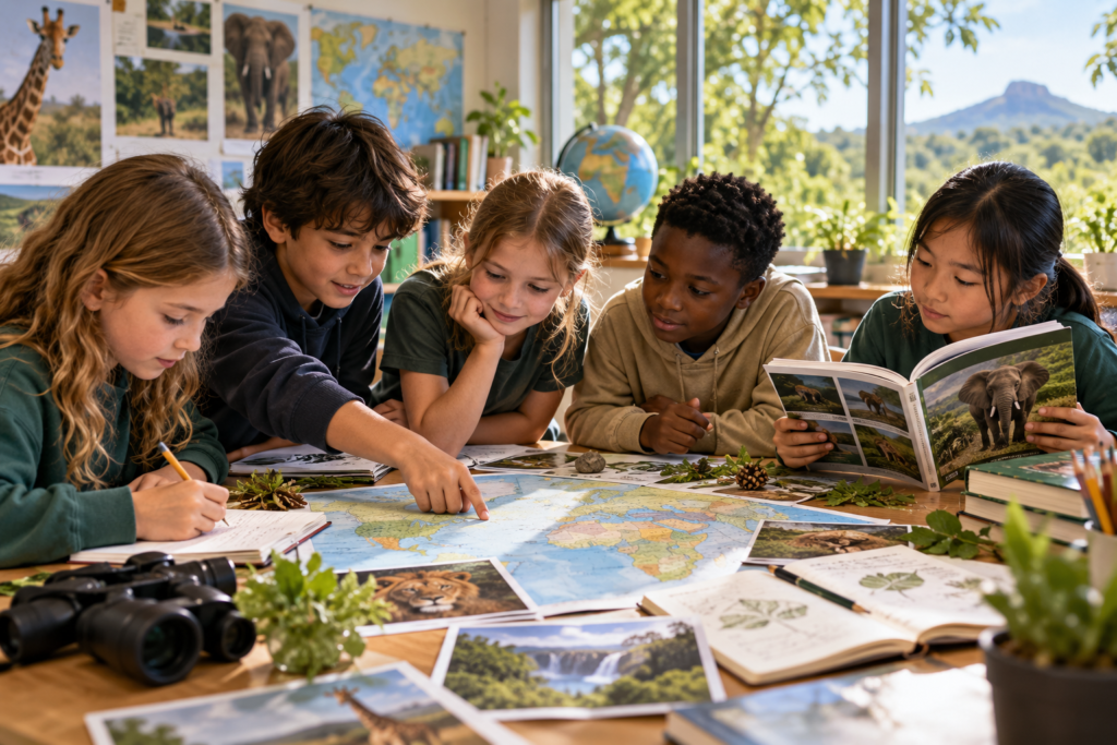 Explore, understand and improve with Kids for Conservation